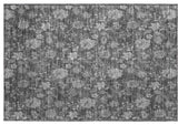 Premium Machine Washable Mayfield AMF680 Gray 1'8" x 2'6" Rug