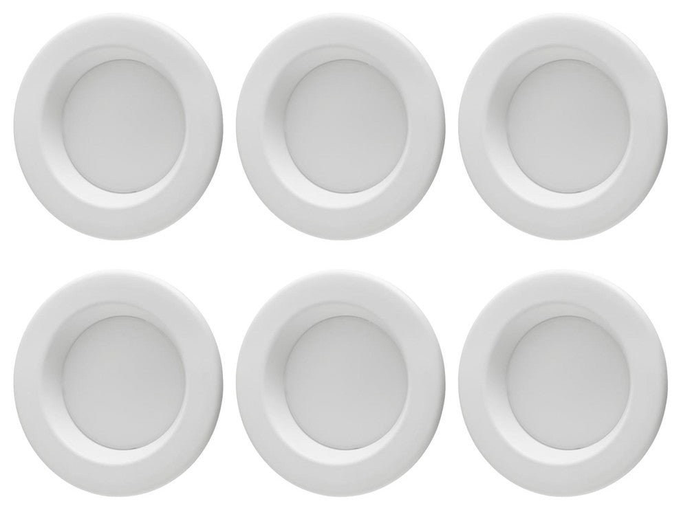 6 Pack Sunlite 10 Watt Retrofit Integrated LED Lamp Medium (E26) Base Warm White
