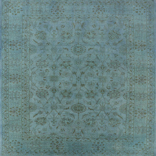 Ahgly Company Indoor Square Mid-Century Modern Area Rugs, 4' Square