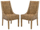 Safavieh Suncoast Arm Chairs, Set of 2, Brown