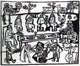 Pavel Filonov Musicians, 20"x25" Wall Decal