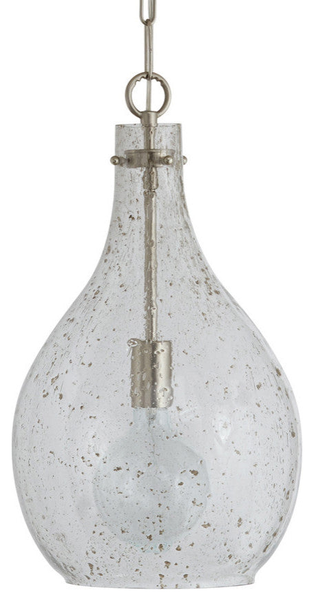 Capital Lighting 333813-472 1 Light 21-1/2" Tall Pendant - Brushed Nickel
