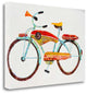 "Bike No. 5" By Anthony Grant,Ready to Hang Giclee Print on Gallery Wrap Canvas