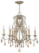 Hinkley Carlton Medium Single Tier, Silver Leaf