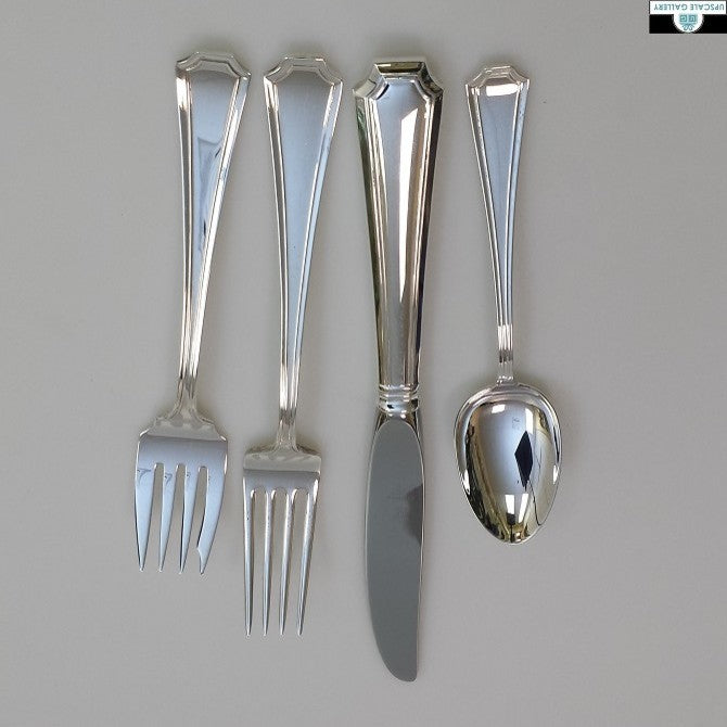 Gorham Sterling Silver Fairfax 4-Piece Place Set