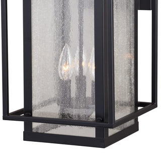 Vaxcel Lighting T0468 Hyde Park 3 Light 19" Tall Outdoor Wall - Espresso Bronze