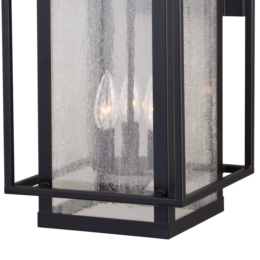 Vaxcel Lighting T0468 Hyde Park 3 Light 19" Tall Outdoor Wall - Espresso Bronze