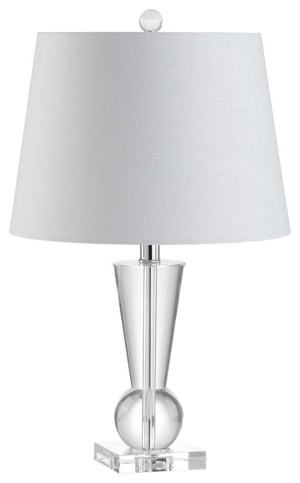 Wynne 22" Crystal Table Lamp, Clear