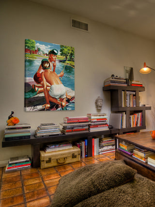 "Secret Spot" Painting Print on Wrapped Canvas