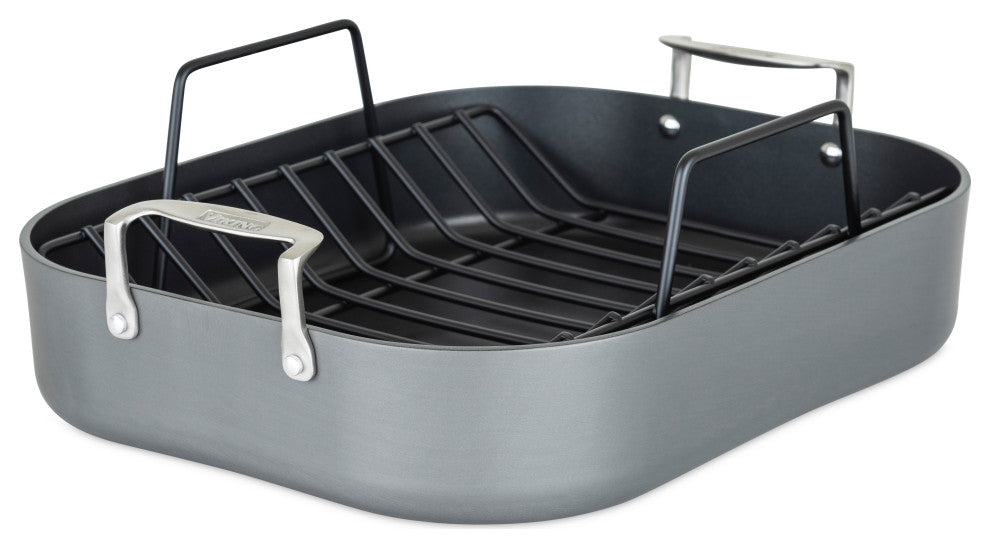 Viking Hard Anodized Nonstick Roaster With Race and BONUS Carving Set