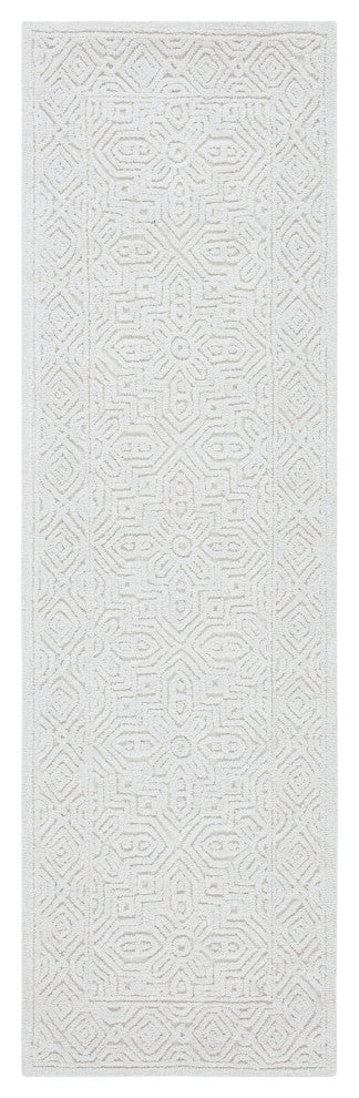 Safavieh Textural Collection TXT101A Rug, Ivory, 2'3" X 8'