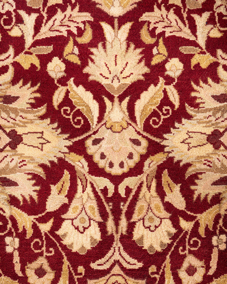 Mogul, One-of-a-Kind Hand-Knotted Area Rug Red, 12' 1" x 18' 8"