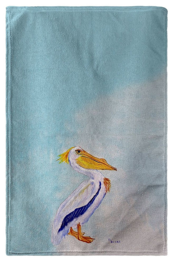 Betsy Drake King Pelican Beach Towel