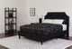 Brighton Queen Size Tufted Upholstered Platform Bed With Pocket Spring Mattress
