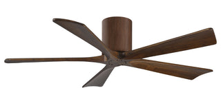 Irene-5H, Ceiling Fan, Walnut Tone Finish/Walnut Blades, 52"