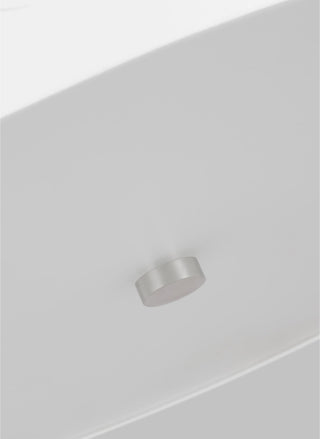 Dottie Medium Flush Mount, Polished Nickel