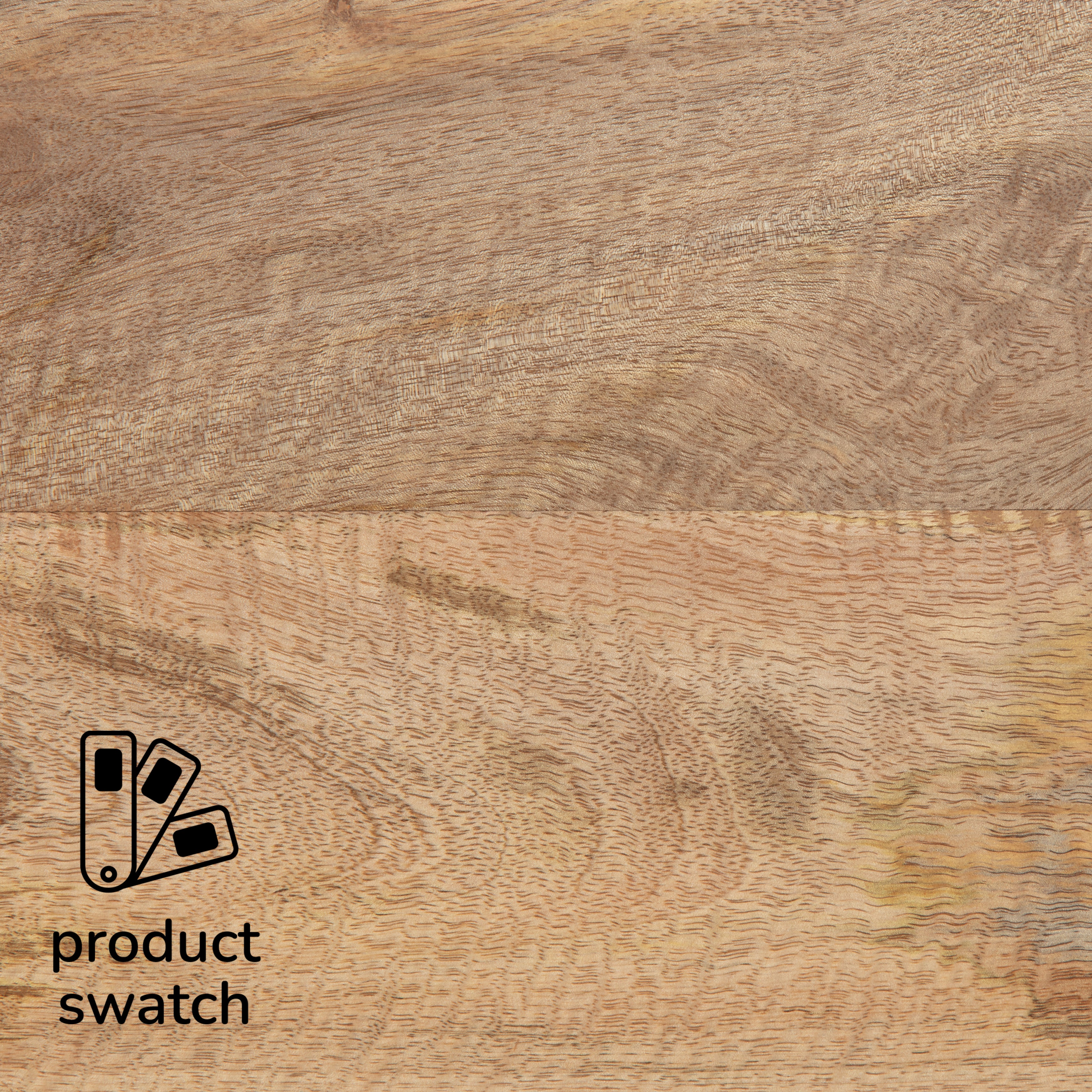 Hutch Set of 2 Wall Mounted Shelves, Natural