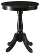 Urban Designs Alanis Wooden Accent Side Table, Black