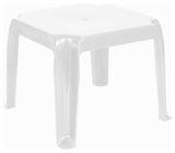 Compamia Sunray Outdoor Side Tables, Set of 2, White