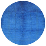 Ahgly Company Indoor Round Mid-Century Modern Area Rugs, 7' Round