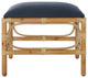 Uttermost Laguna Small Navy Bench 23667
