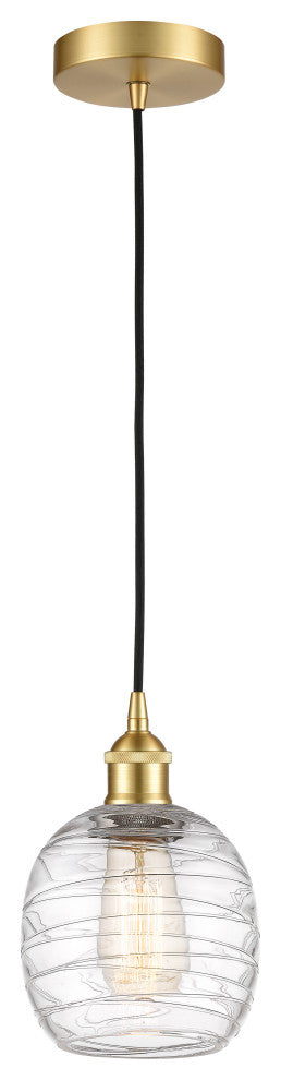 Innovations 616-1P-SG-G1013 1-Light Mini Pendant, Satin Gold