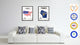 Wisconsin State Flag Canvas, 22"x29"