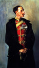 John Singer Sargent Colonel Ian Hamilton, 18"x27" Wall Decal