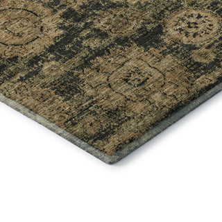 Premium Machine Washable Mayfield AMF634 Charcoal 2'3" x 7'6" Runner Rug