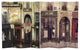 6' Tall Double Sided French Cafe Canvas Room Divider