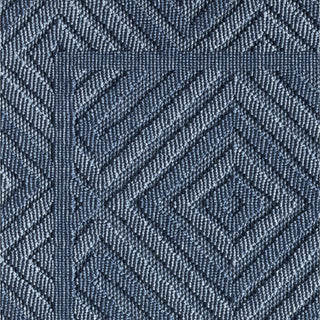Nimes Crosshatch Area Rug, Dark Blue, 2'3''x3'3''