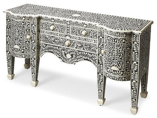 Victoria Black Bone Inlay Buffet, Heritage