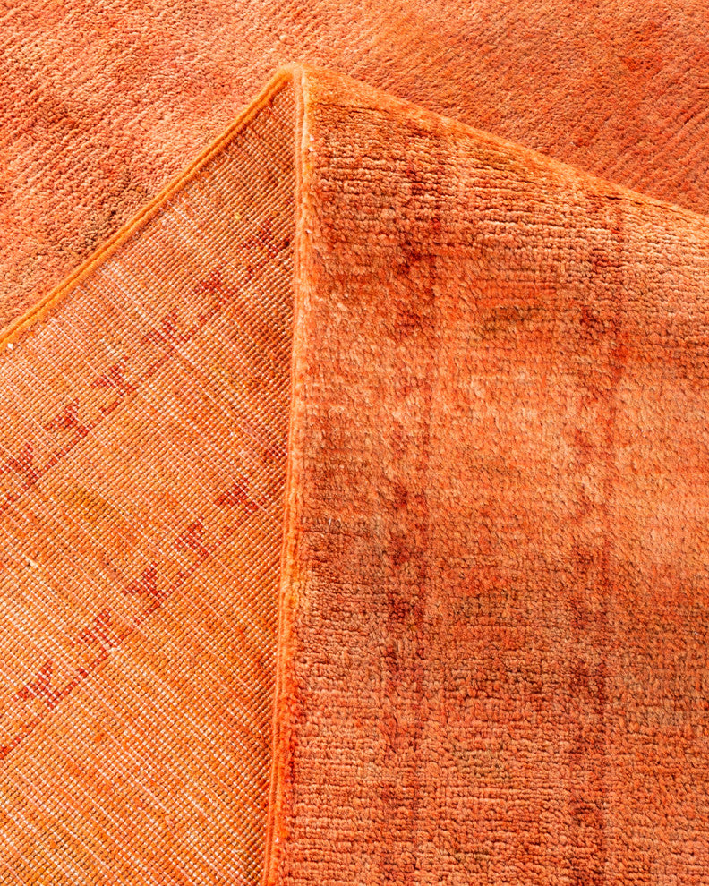 Vibrance, One-of-a-Kind Handmade Area Rug Orange, 15'1"x12'1"