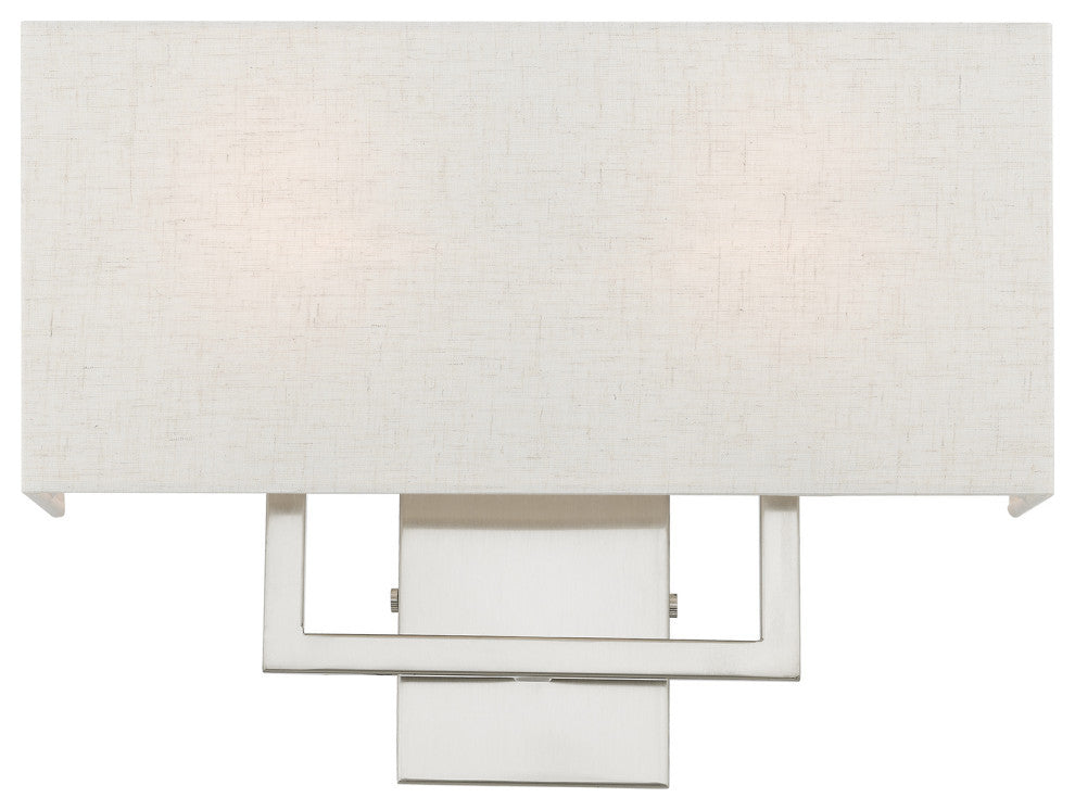 Pierson 2 Light Brushed Nickel ADA Sconce