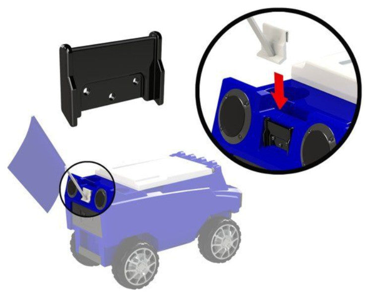 RC Rover Cooler, Black and White