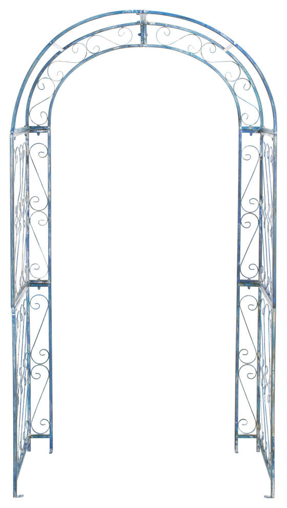 Safavieh Pagan Outdoor Arch, Antique Blue