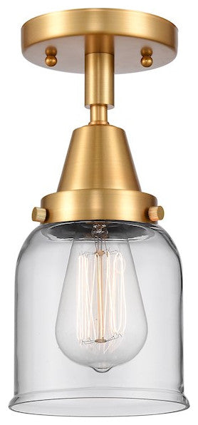 INNOVATIONS LIGHTING 447-1C-SG-G52-LED Small Bell Flush Mount