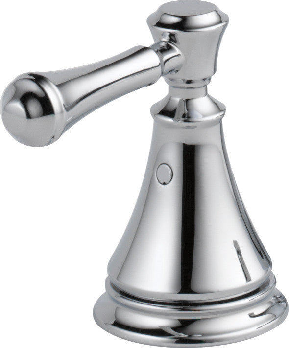 Delta Cassidy Lavatory Lever Handles, Set of 2, Polished Chrome