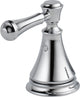 Delta Cassidy Lavatory Lever Handles, Set of 2, Polished Chrome