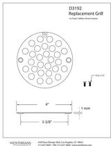 Two Post Style Large Kitchen Basket Strainers, Oil Rubbed Bronze, Polished Chrom