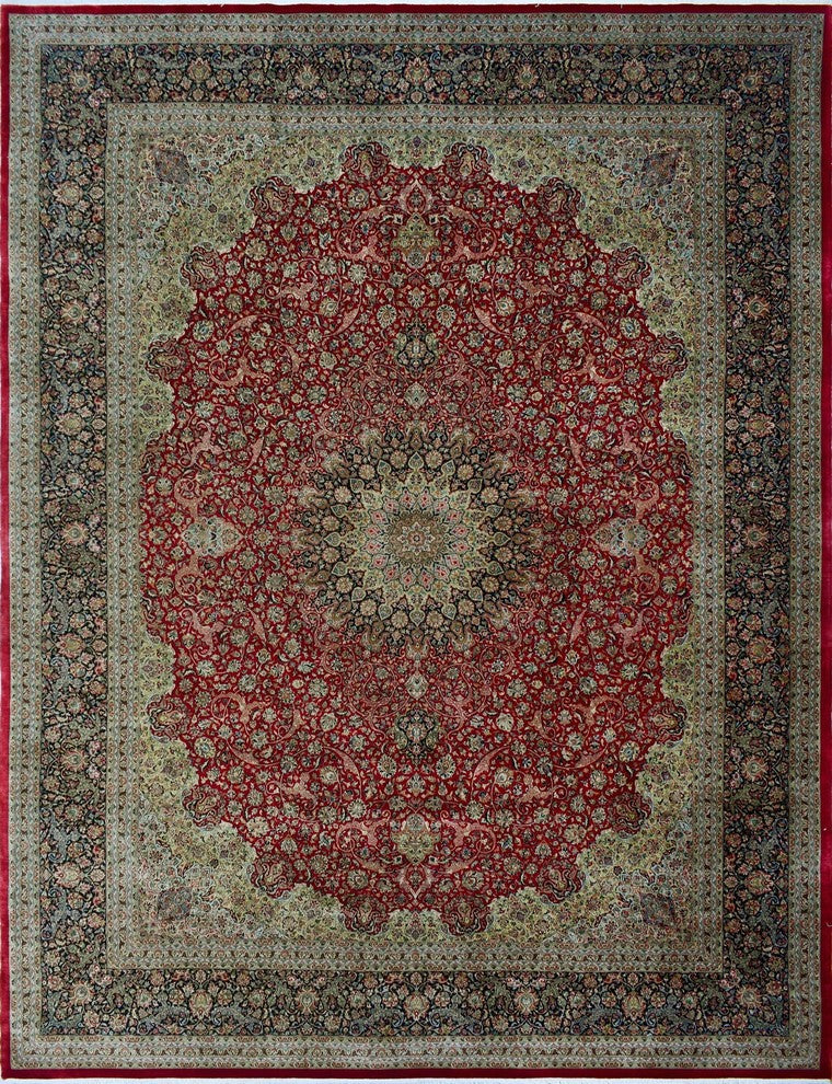 Heirloom Ravi Red Rug 9''0"x12''1"