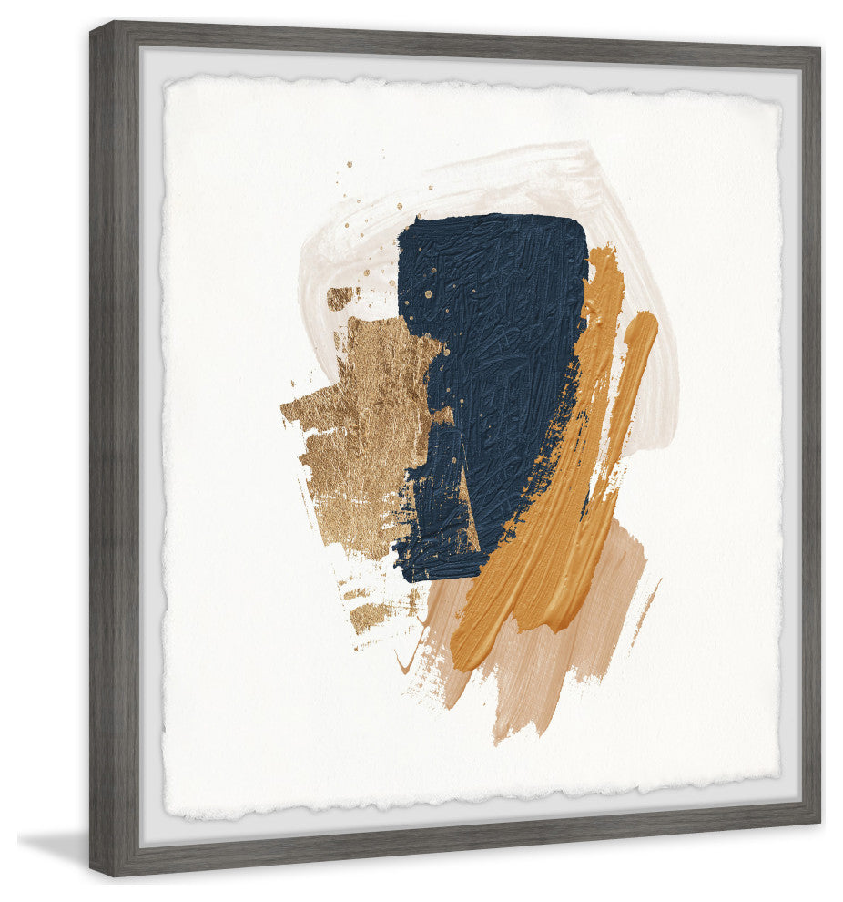 "Striking Combination" Framed Painting Print, 32x32