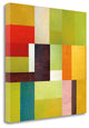"Color Study Abstract 2" By Michelle Calkins, Giclee on Gallery Wrap Canvas