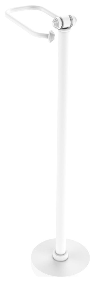 Southbeach Free Standing Toilet Tissue Holder, Matte White
