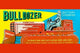 Robotrac Bulldozer- Framed Paper Poster 20" x 30"
