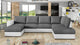 MATTEO Sectional Sleeper Sofa, Right Corner