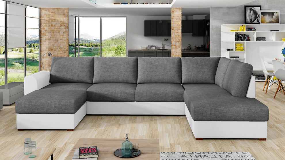 MATTEO Sectional Sleeper Sofa, Right Corner