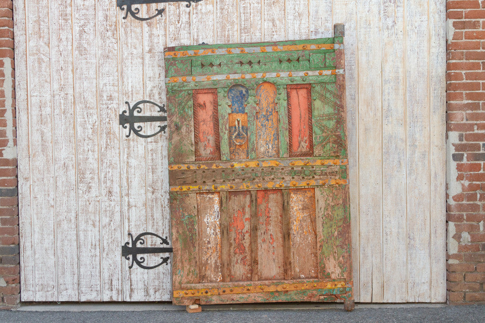Early 1800's Colorful Moroccan Door