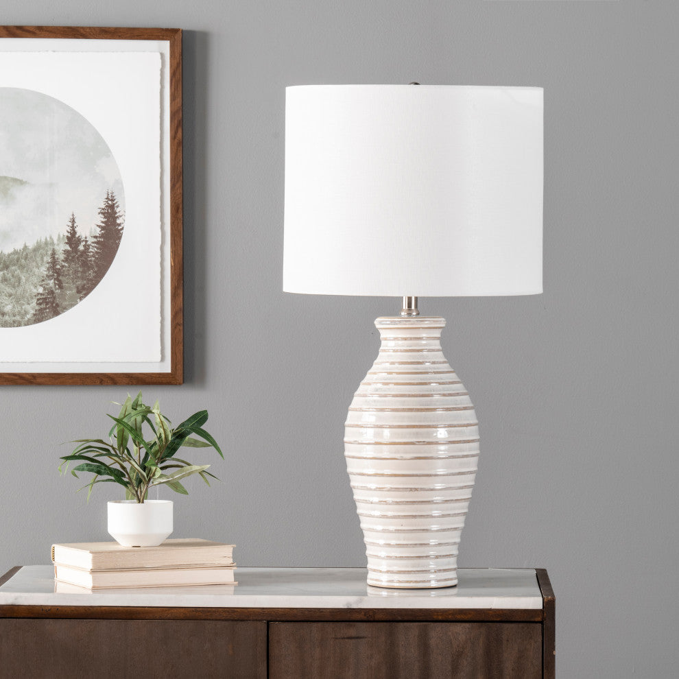 Nuloom Meri 28" Ceramic Table Lamp