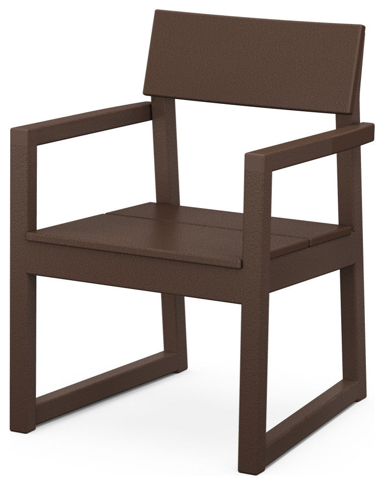 EDGE Dining Arm Chair, Mahogany